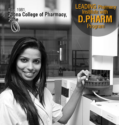 Leading Pharmacy Institute with D.PHARM Program, Poona college of Pharmacy, Pune
